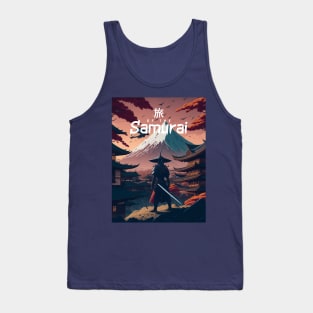 Futuristic Samurai: A Journey Through Time and Tradition Tank Top